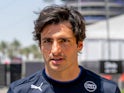 Carlos Sainz on April 12, 2025