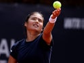 Emma Raducanu pictured at the Italian Open on May 6, 2025