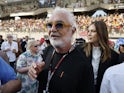 Flavio Briatore at the Abu Dhabi GP on November 26, 2023