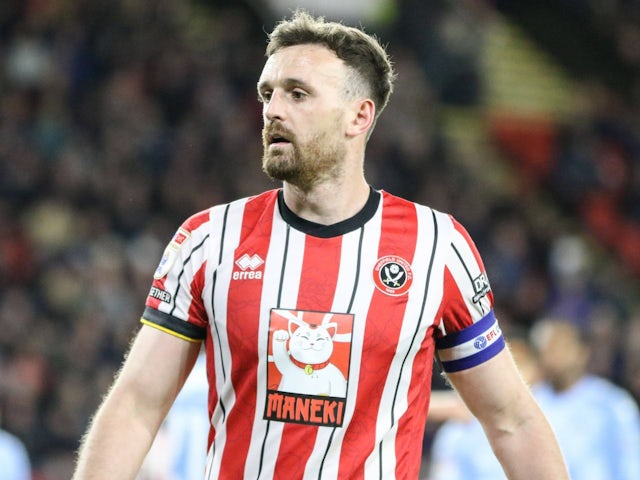 Sheffield United's Jack Robinson on March 28, 2025