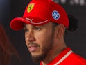 Lewis Hamilton on March 22, 2025